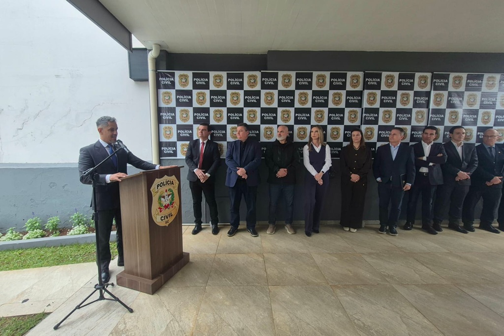 Polícia Civil inaugura obras de revitalização da sede da DIFRON em&nbsp;Chapecó